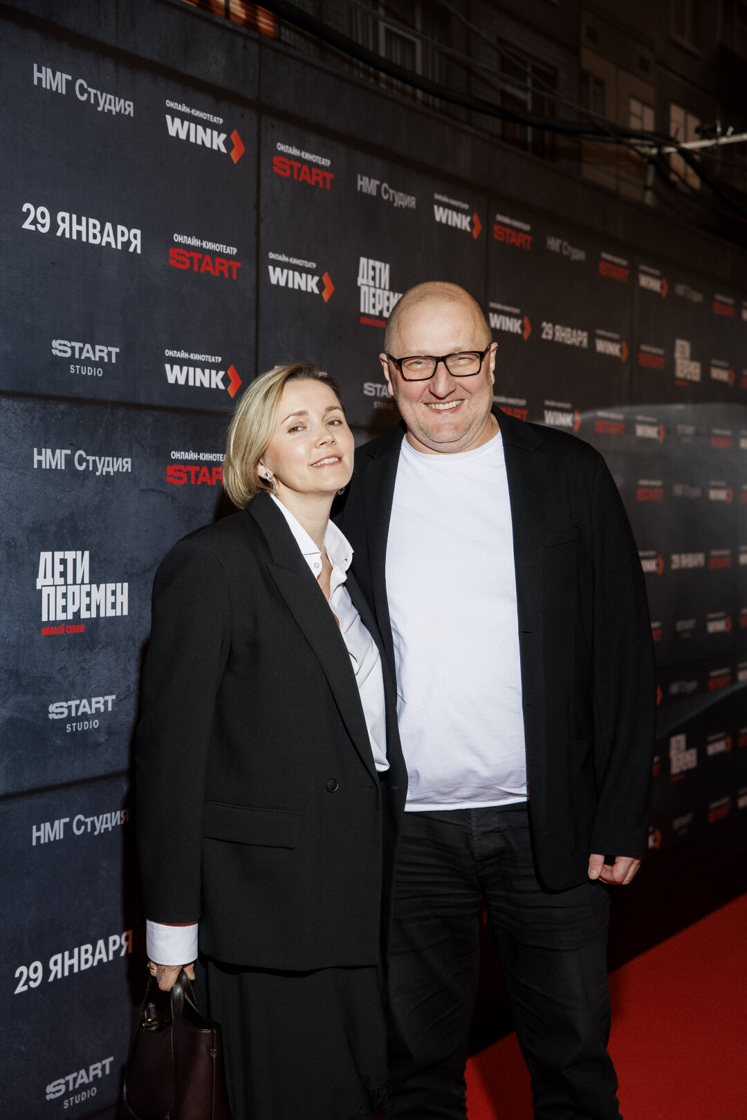 Продюсер Дмитрий Табарчук с супругой