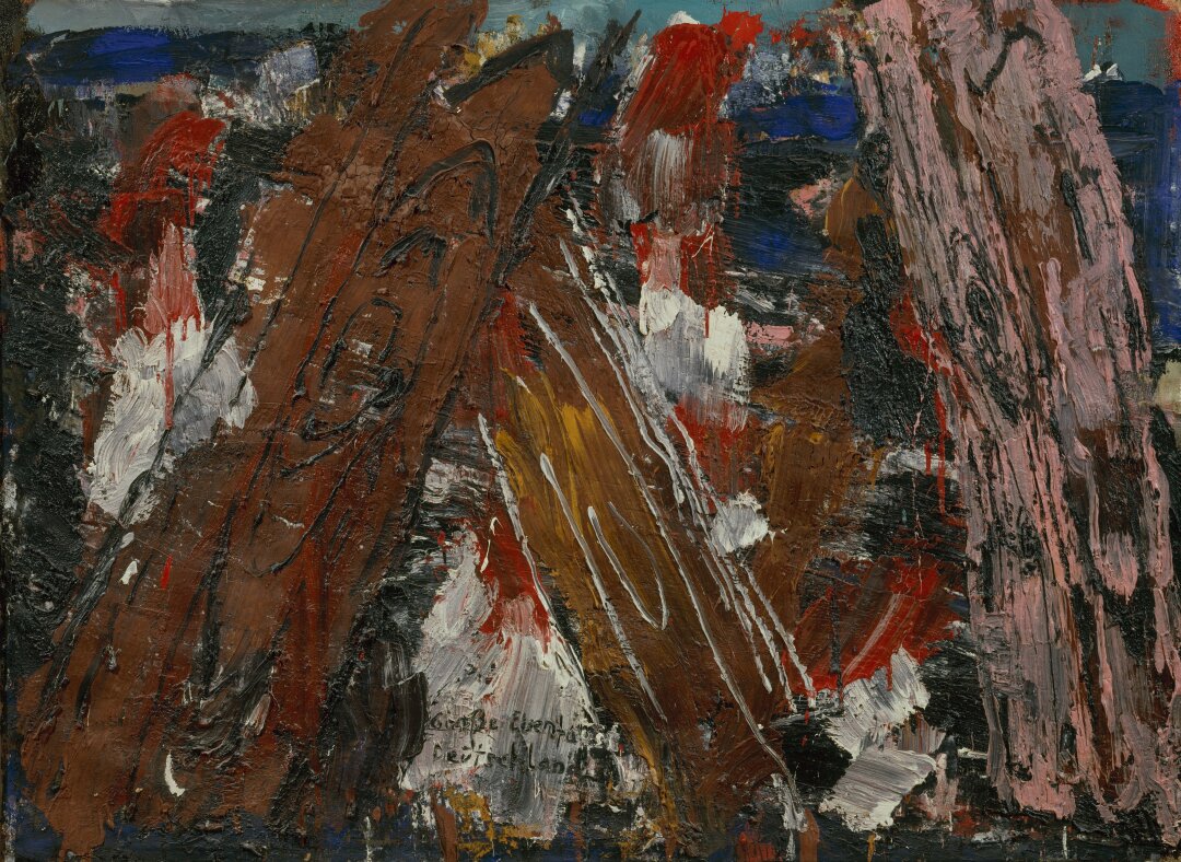 Ансельм Кифер. Большой железный кулак Германии. 1979