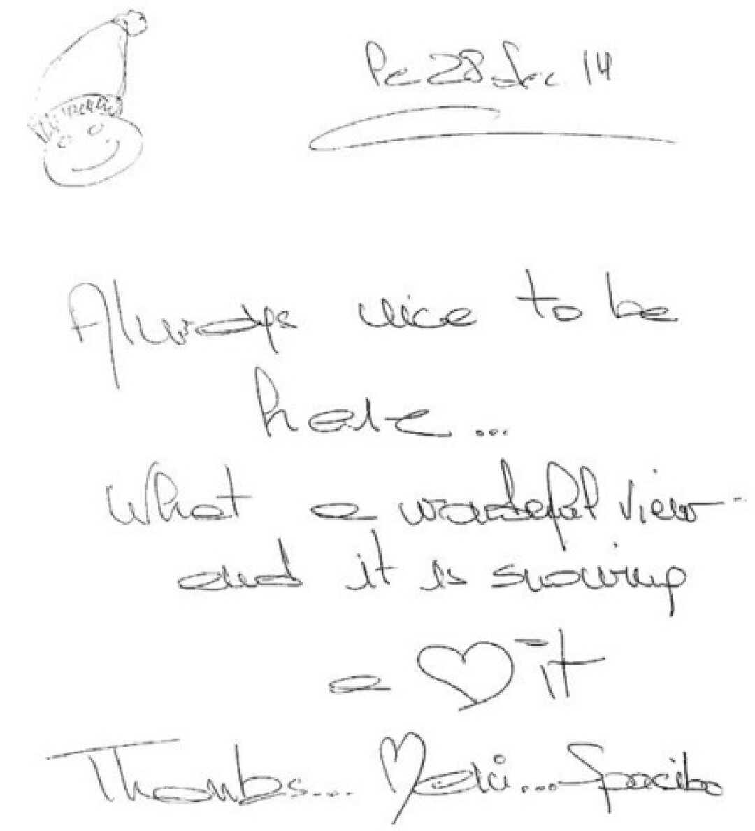 Автограф Патрисии Каас