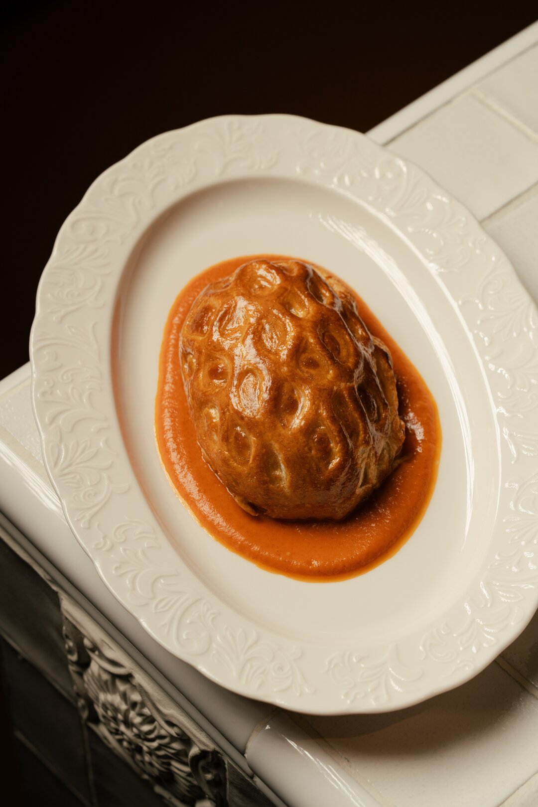 Пирог с бараниной и капустой