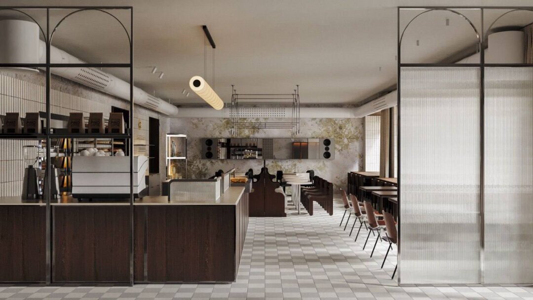 Tony В марте в доходном доме Чайковской откроется бистро TONY. Пространство бистро поделили на зоны, в оформлении — церковные кресла — стасидии, а