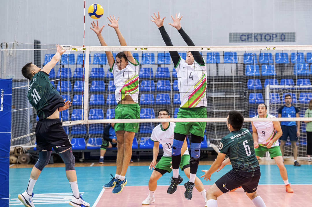 Работа Бориса Дмитриева: волейбольный матч