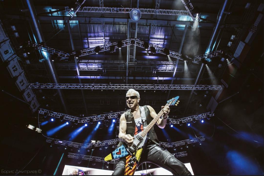 Работа Бориса Дмитриева: концерт группы Scorpions в «Уфа-Арене»