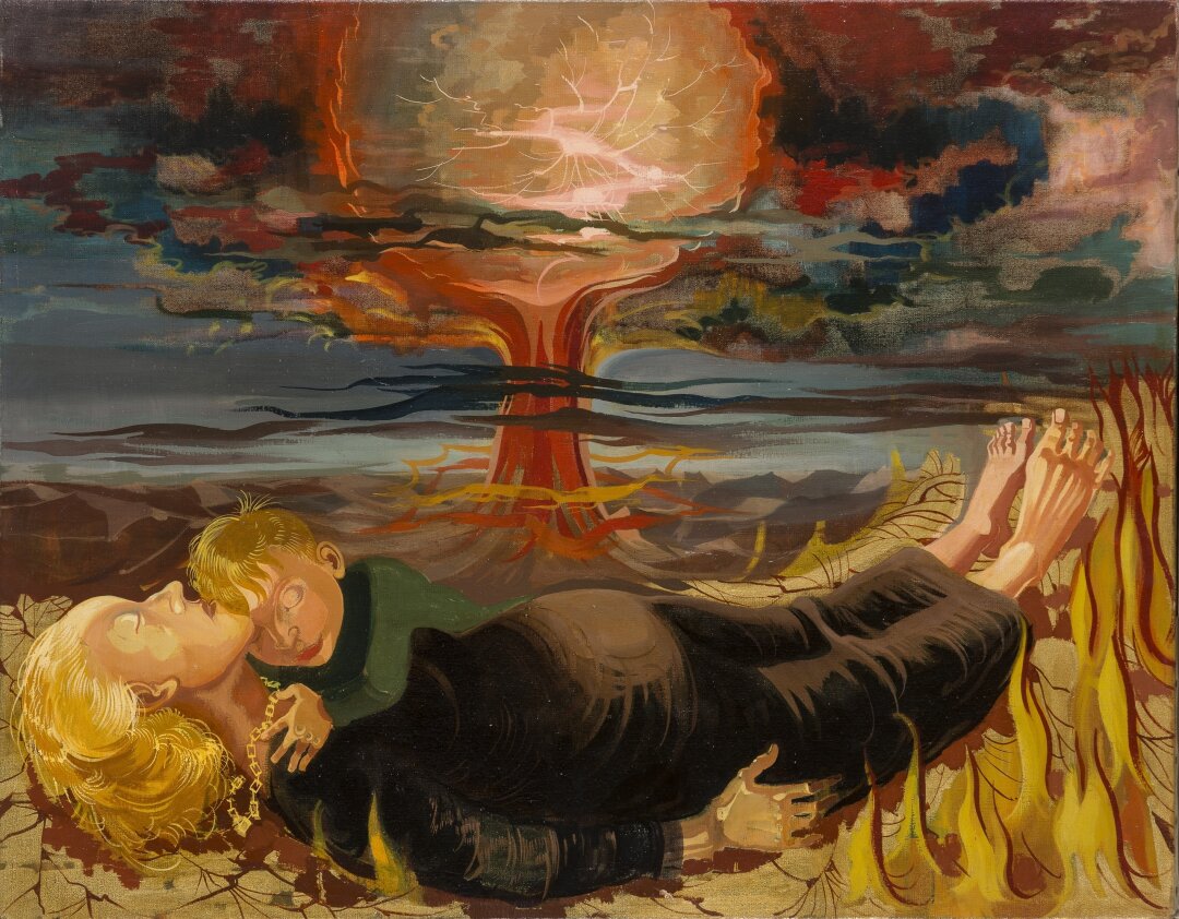 Ганс Грундиг. Против атомной смерти. 1958