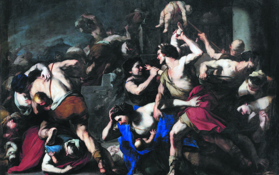 Лука Джордано. Избиение младенцев. 1663