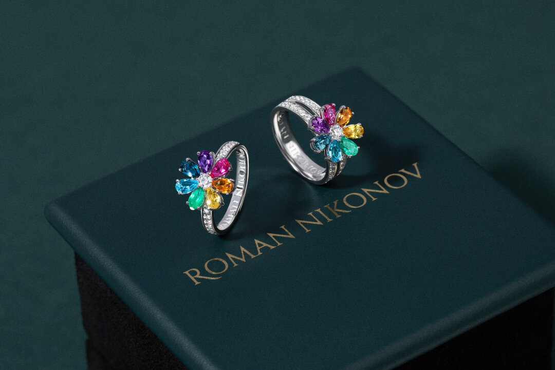 Кольцо «Цветик-семицветик», коллекция «Сказки»