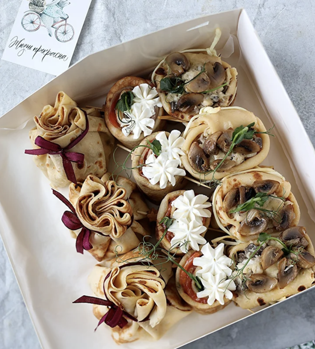 Блинный бокс от Ilzy bakery