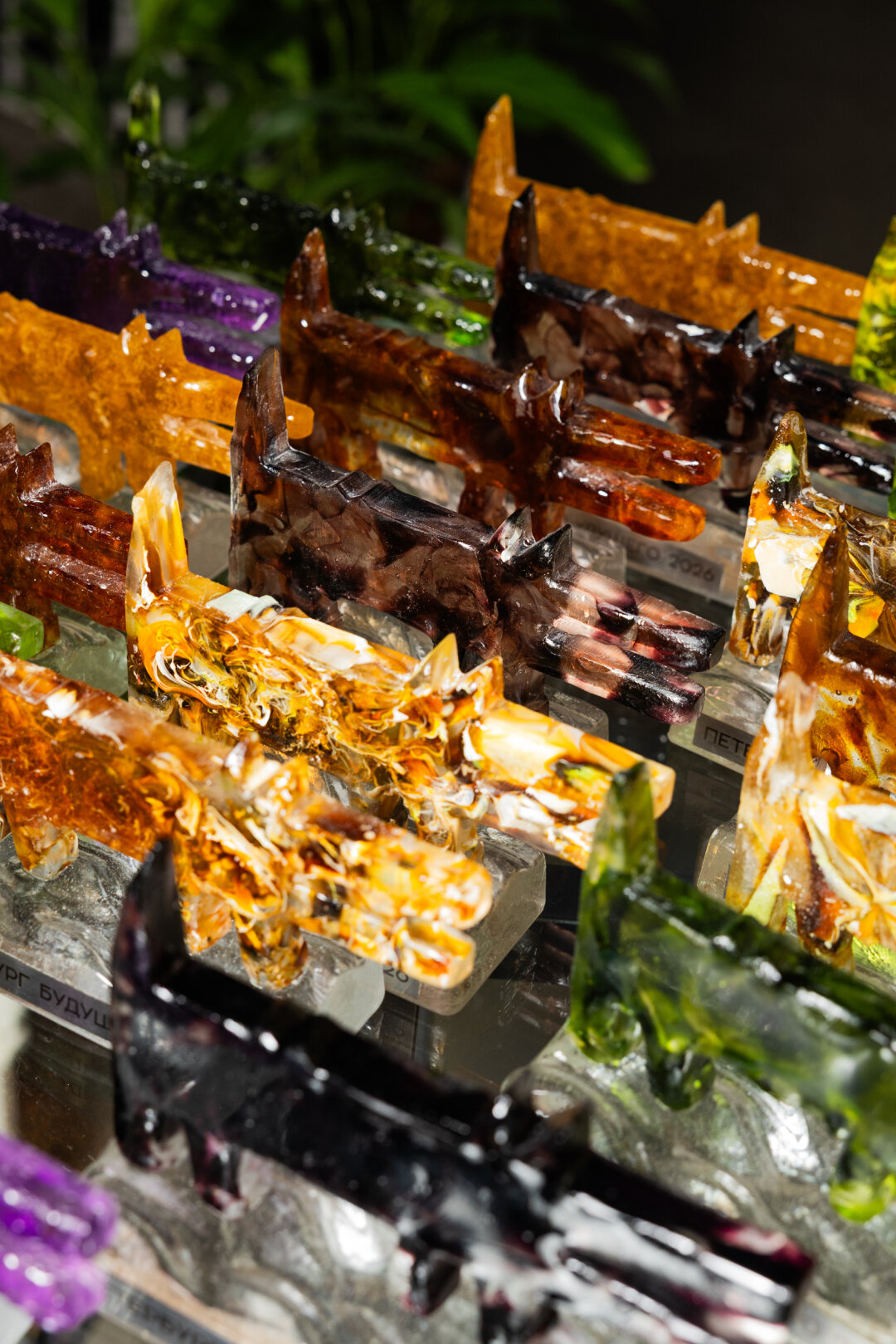 Статуэтки для премии «Петербурга будущего» — 2026 NWGlass.lab сделали из редкого эрклеза