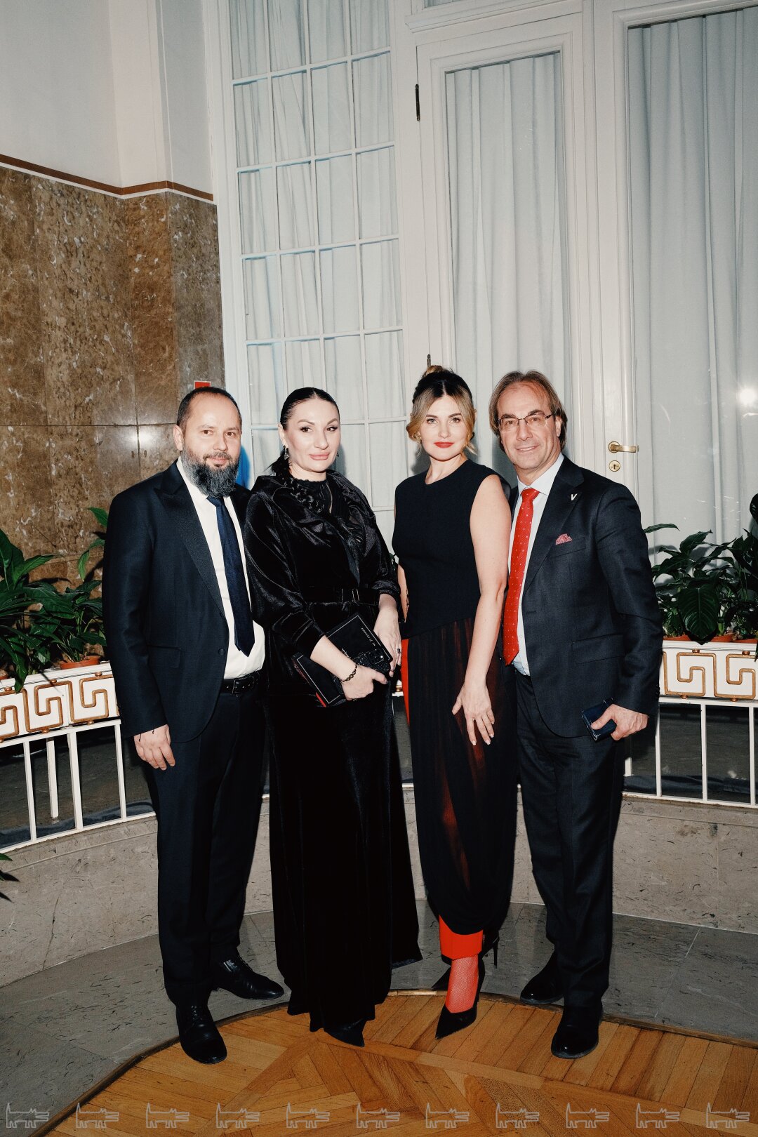 Галина Линник, Илья Линник, Фабио Мастранджело. Светлана Мастранджело