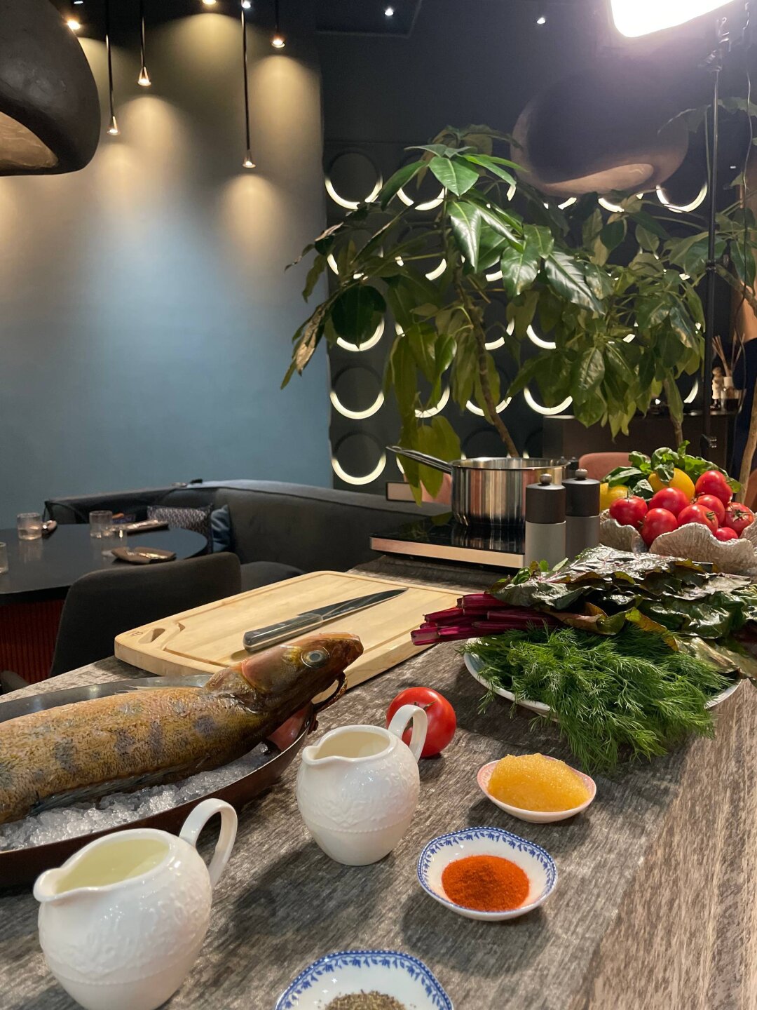 Съемки «Поедем, поедим!» в ресторане «Эсквайр»