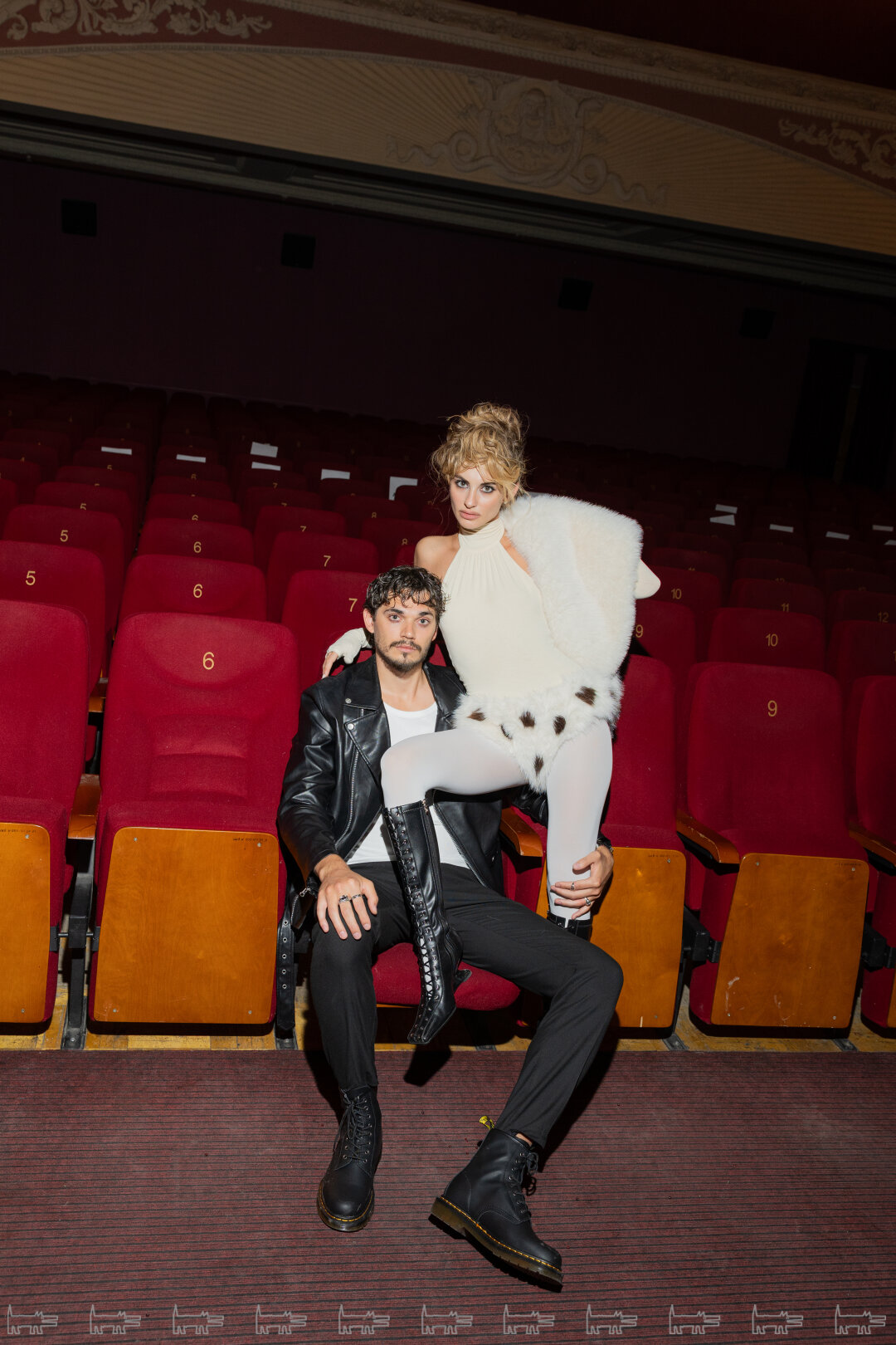 Вера Вольт с молодым человеком Иваном