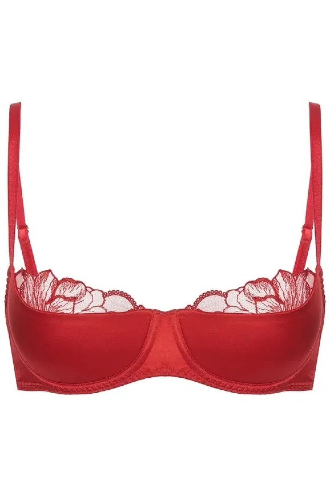 Бюстгальтер Petra, 15 400 руб. Гарантия финансового благополучия — красные трусы на Новый год и алый лиф с кружевом Petra на каждый день