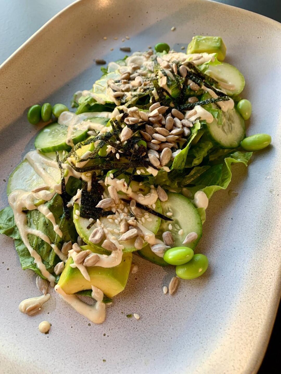 Зеленый салат в «Улитке»