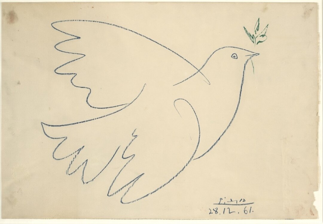 Пабло Пикассо. Голубь мира. 1961