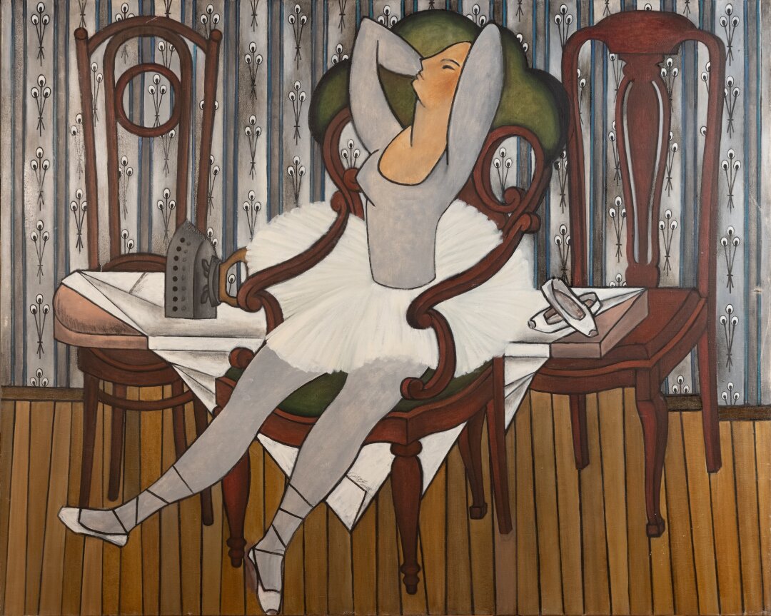 Борис Мессерер. Балерина, отдыхающая в кресле. 1972–1974