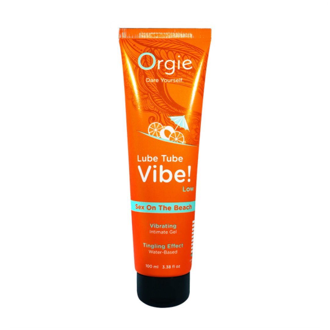Лубрикант с эффектом вибрации Orgie Lube Tube Vibe Low