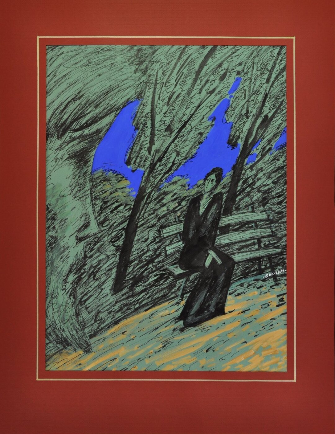 Вик. Идиот. Лист 4. 2011