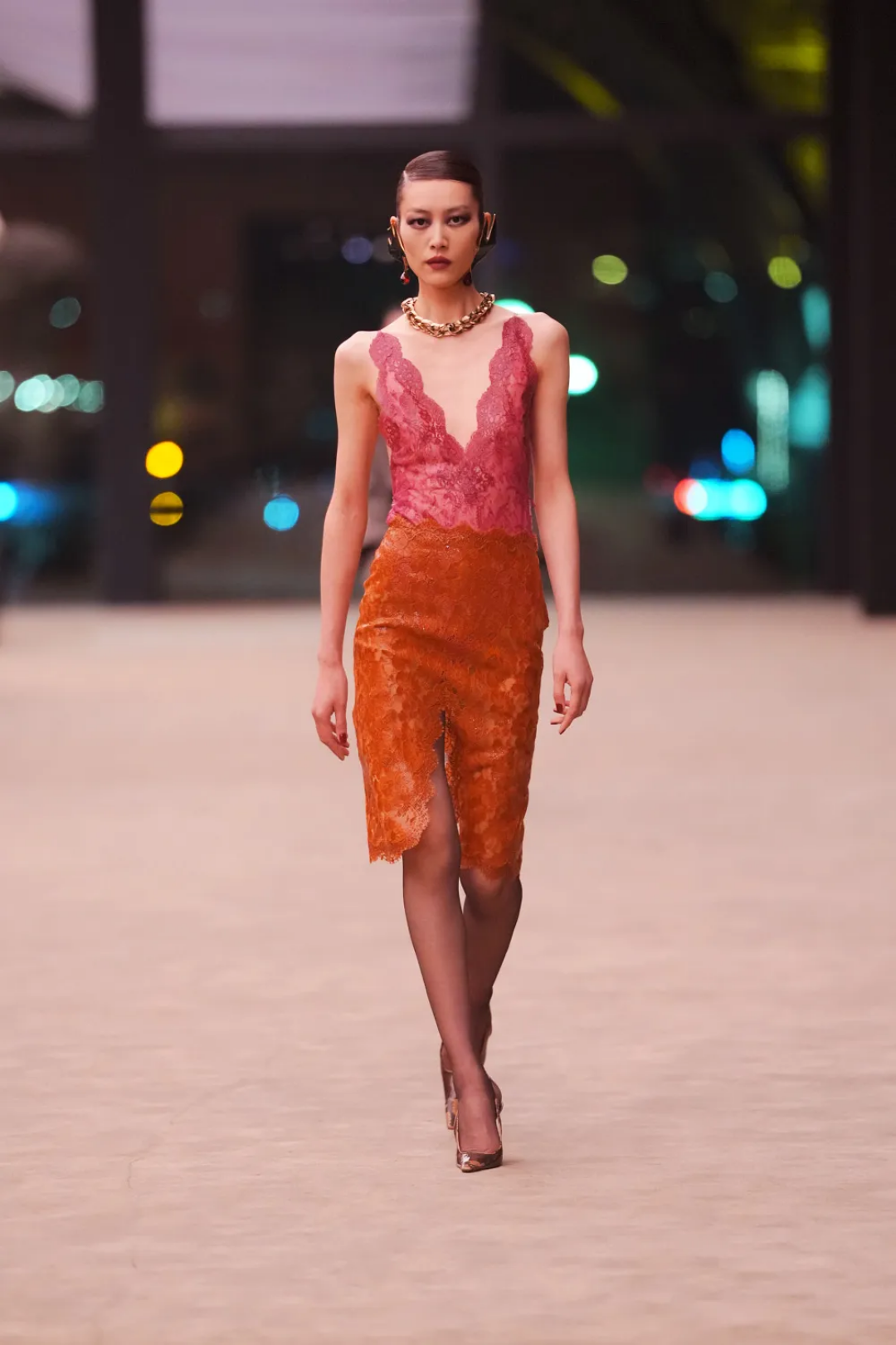 Цветовое комбо: розовый + оранжевый