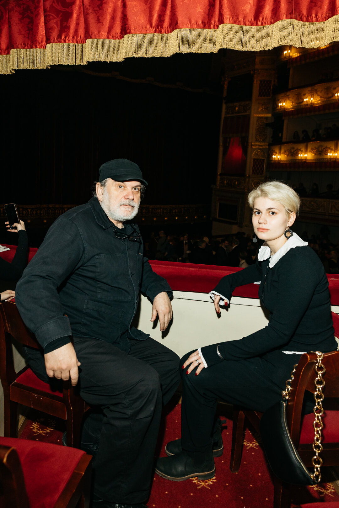 Андрей Могучий. с дочерью