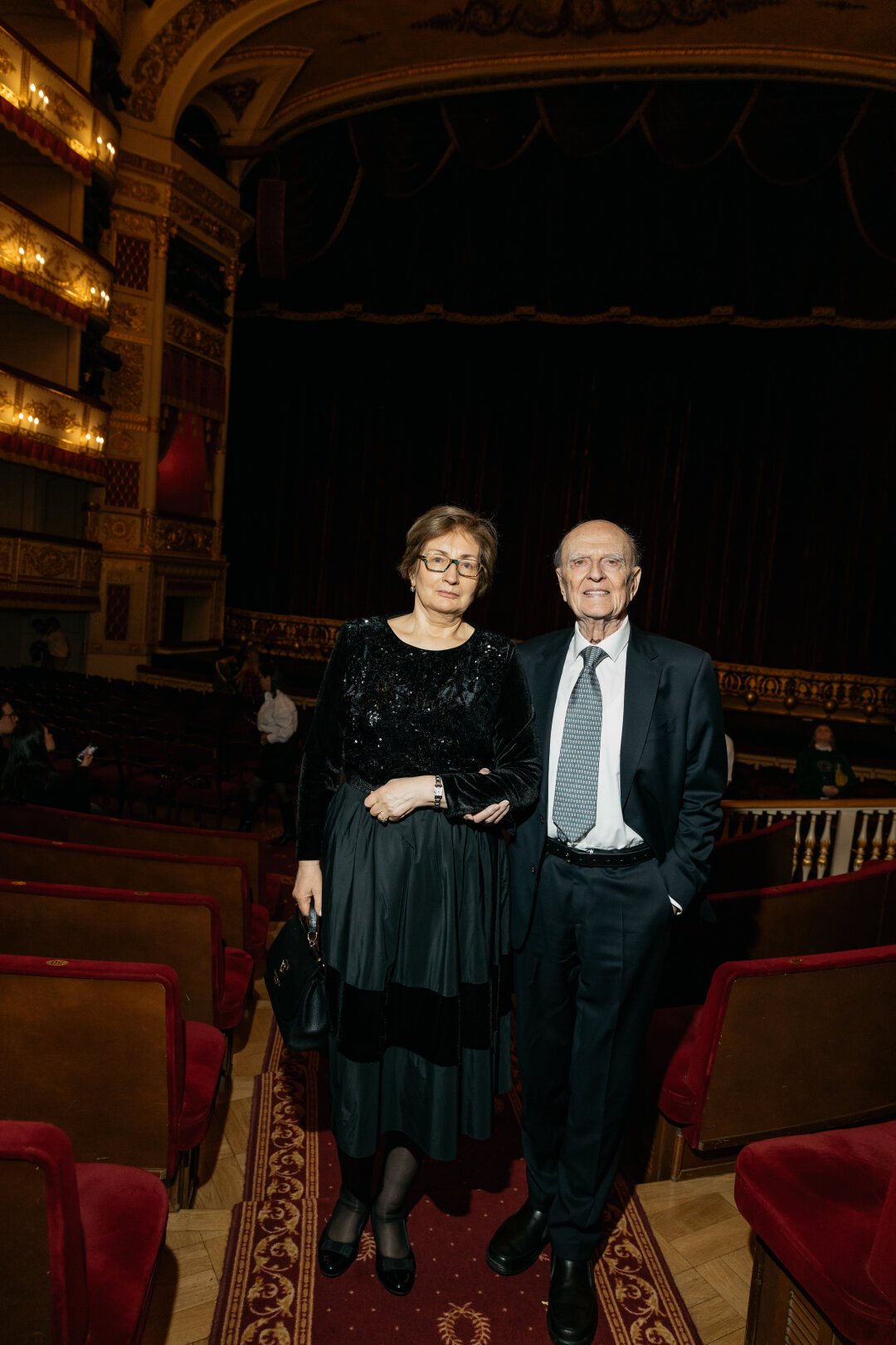 Николай Мартон. с супругой