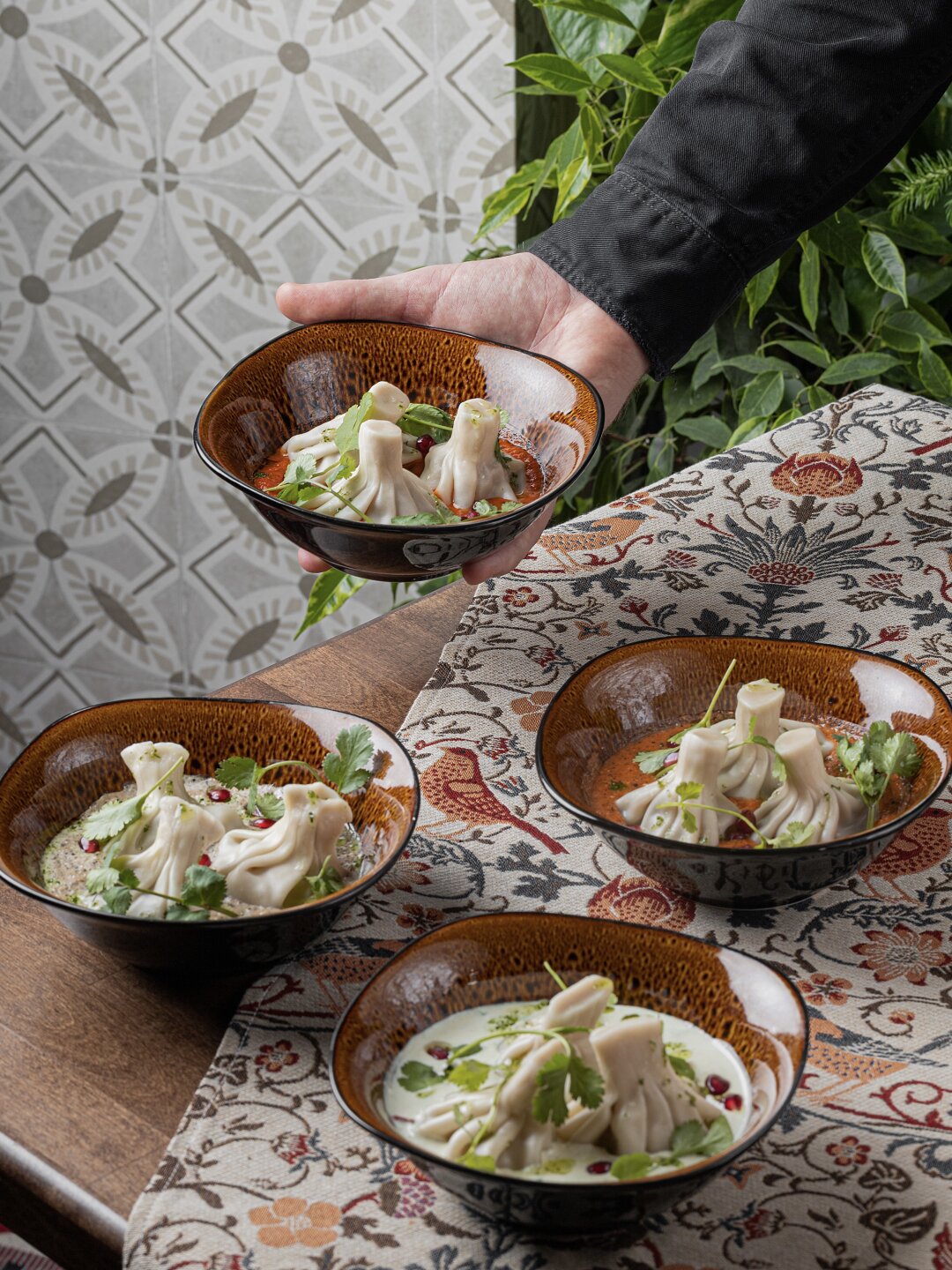 Хинкали в «Кисмараули»