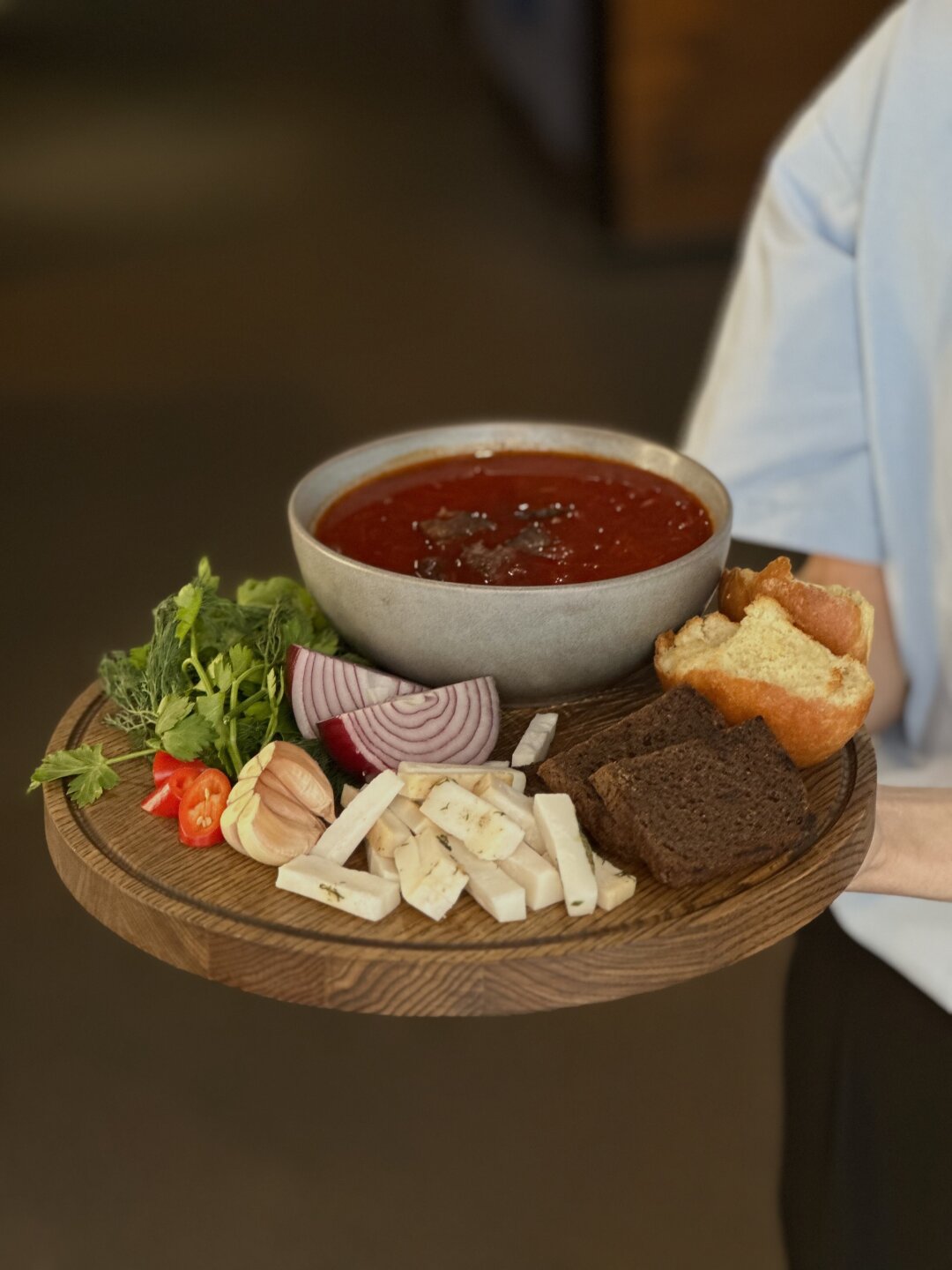 Борщ в The Hound