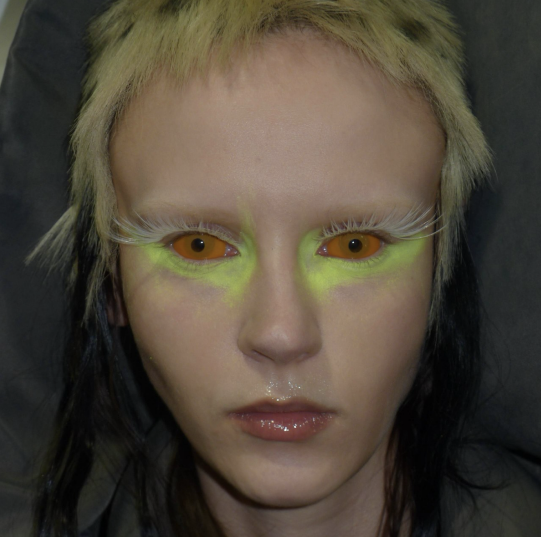 Мейк Фаризы Родригез для шоу Rick Owens FW'26