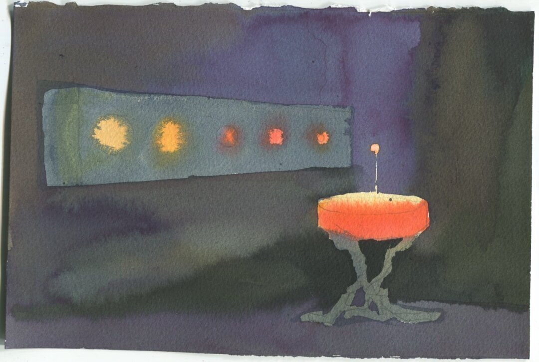 Алина Кугуш. Эскизы к выставке Spira mirabilis ("Удивительная спираль")