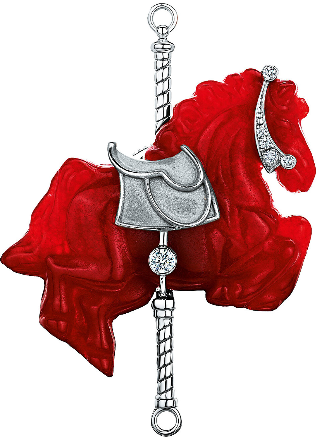 Кварцевый конь-огонь Dzhanelli из ювелирного хаба Poison Drop в универмаге «У Красного моста»