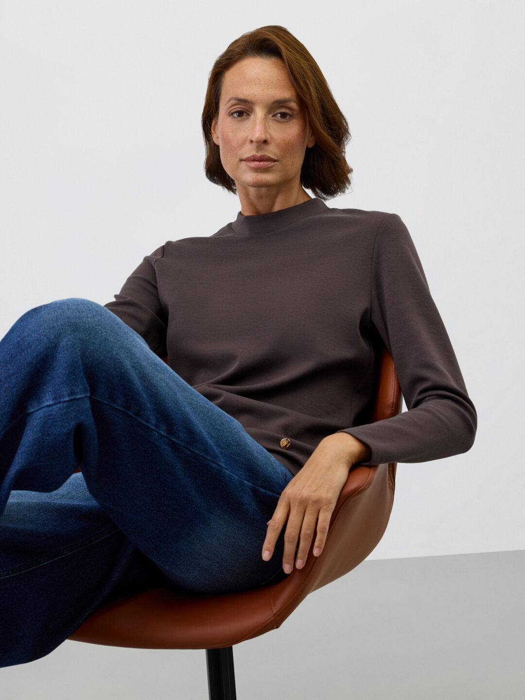 Вера Борисенкова в джемпере Very Neat