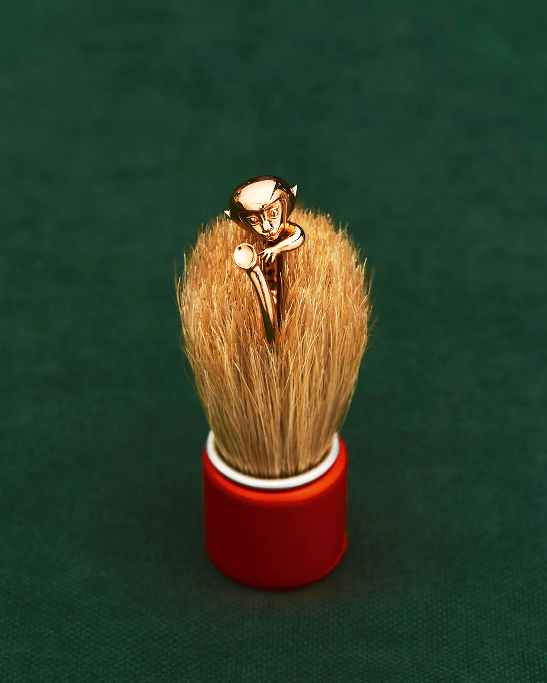 Золотое кольцо-обезьянка Nude