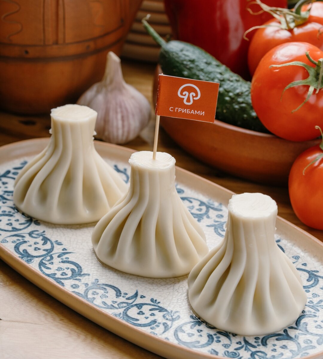 Хинкали с грибами в «Тонэ»