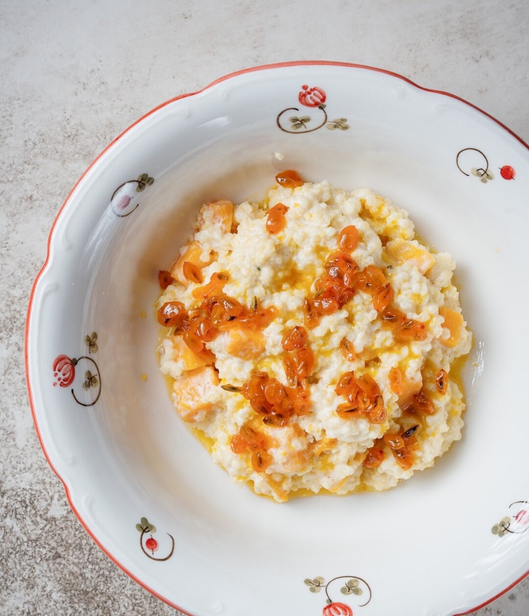 Пшенная каша с тыквой в «Юне»