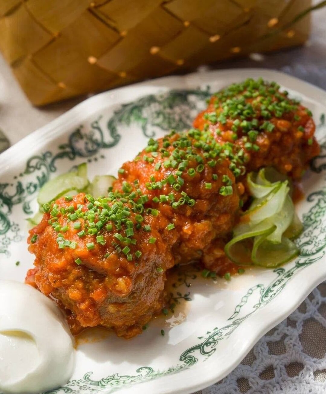 Картофельные зразы в бистро «Сады цветут»