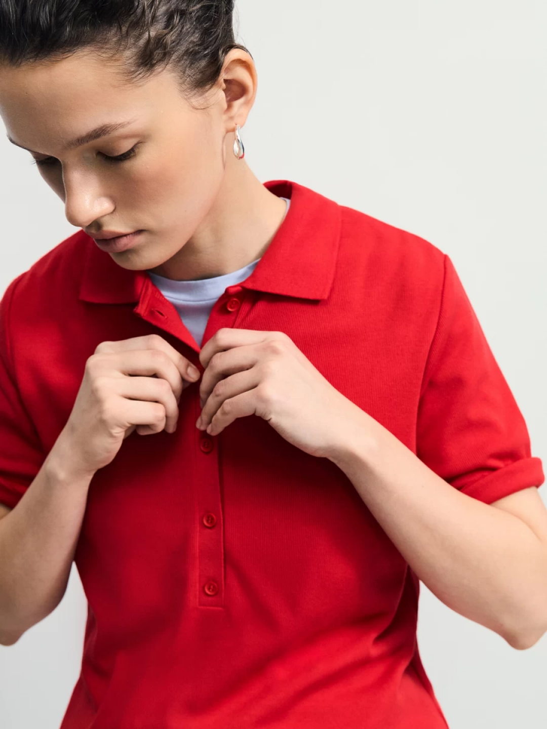 Джемпер поло из вискозы Zarina, 1 799 рублей