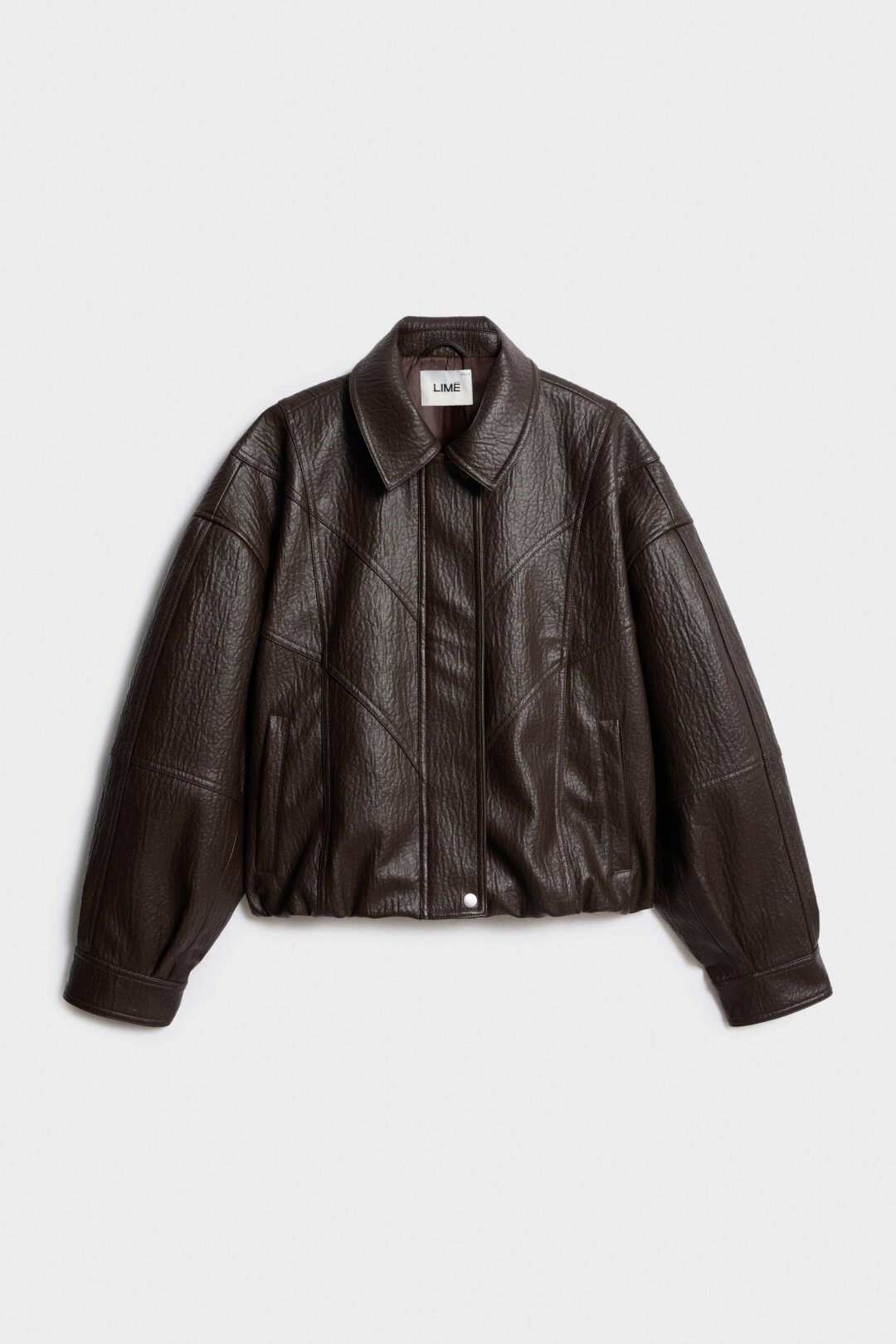 Куртка из ткани с отделкой под кожу Lime, 10 999 рублей
