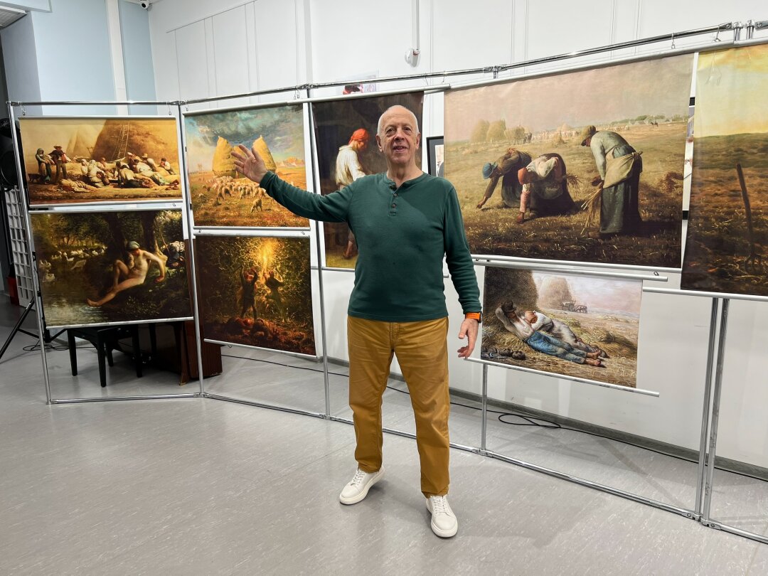 Александр Таиров на одной из арт-встреч в «Доме да Винчи»