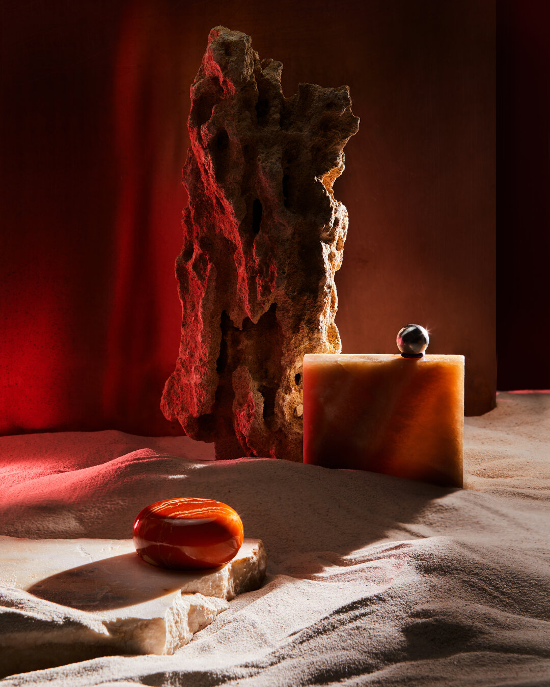 Коллекция десертов-«минералов»: оникс с цитрусовым конфи