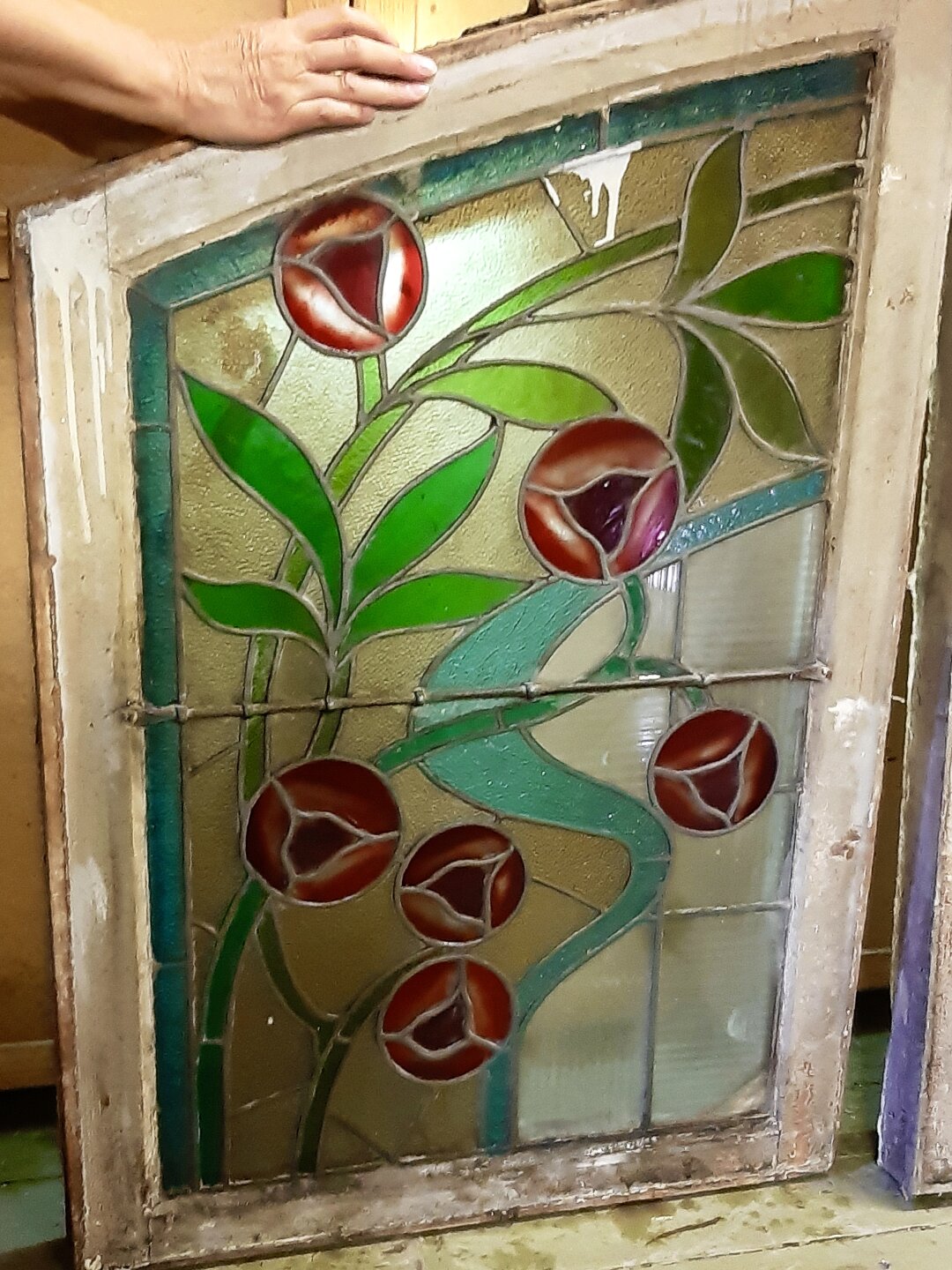 Витражи из фондов Ивангородского музея