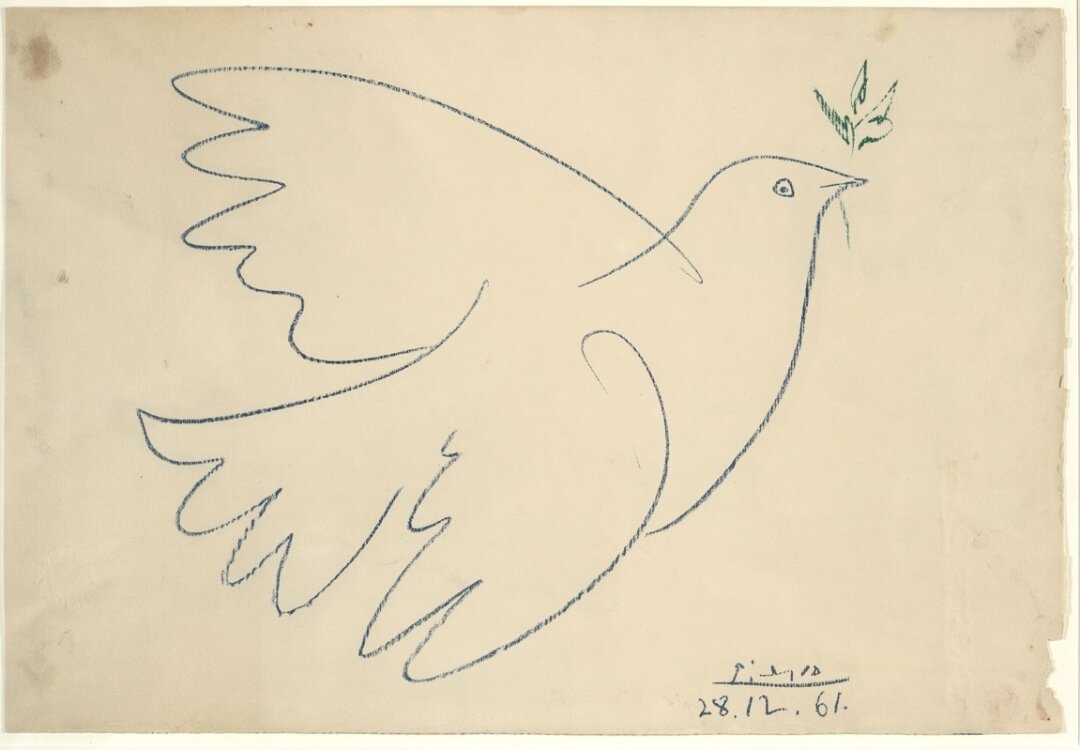 Пабло Пикассо. Голубь мира. 1961