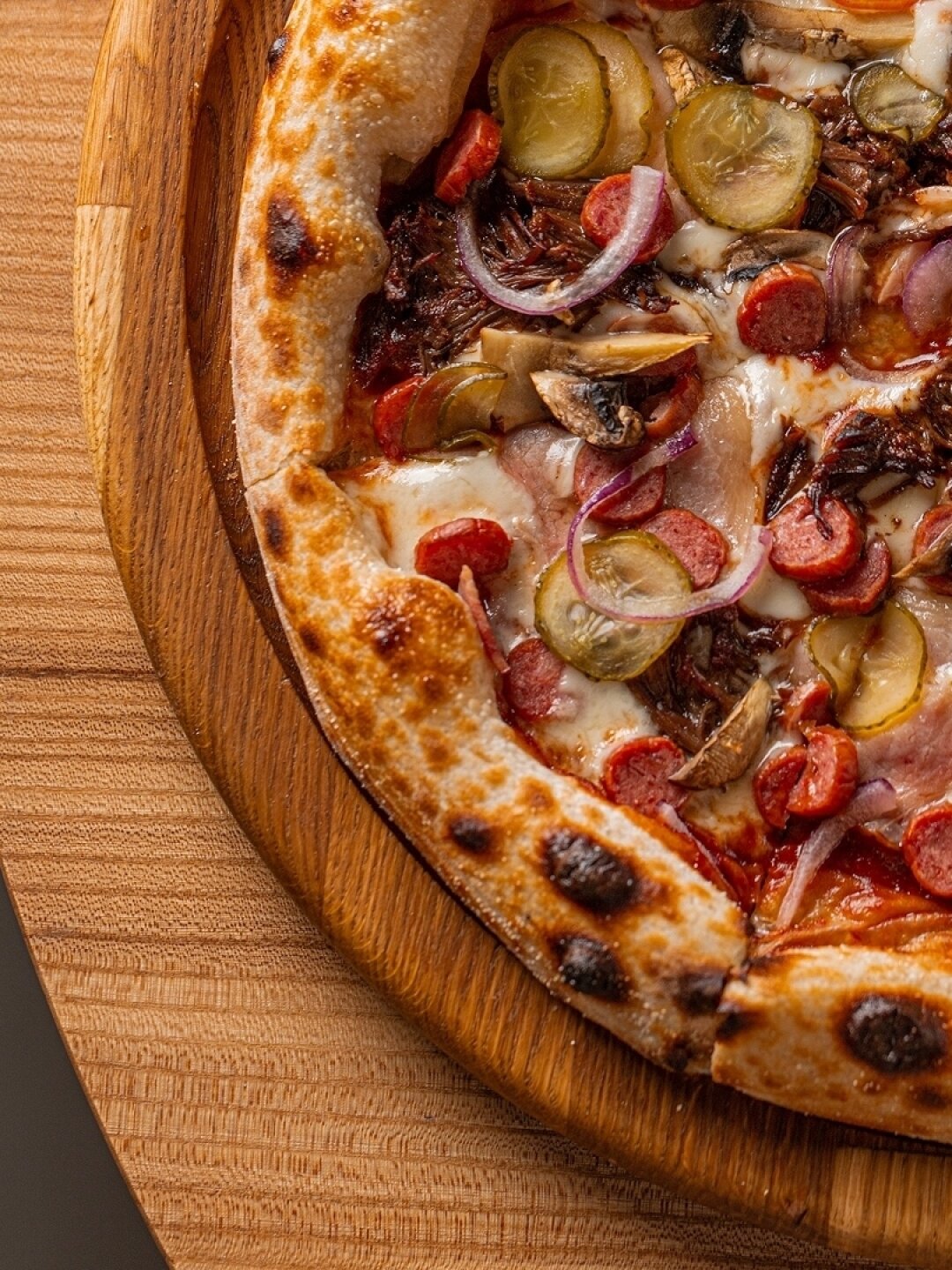 Мясная пицца в «TheПарKing»