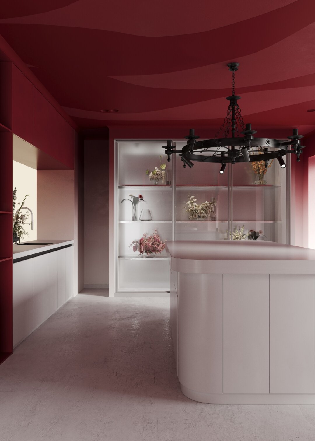 Цветочный магазин Santa Rosita (визуализация)