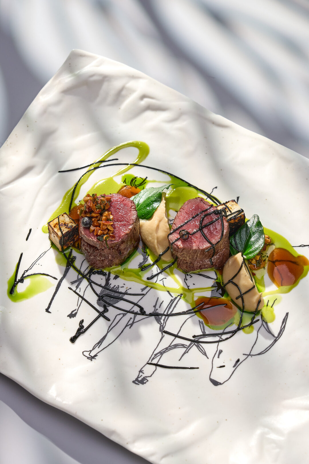 Вырезка из оленя