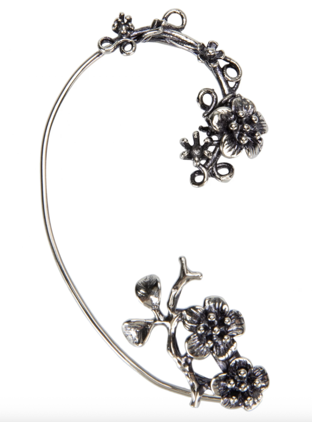 Vualle Jewels, Кашемир и Шелк, 20 880 руб. Миланские ювелиры Vualle Jewels свили кафф из бутонов, лепестков и могучего латунного стебля