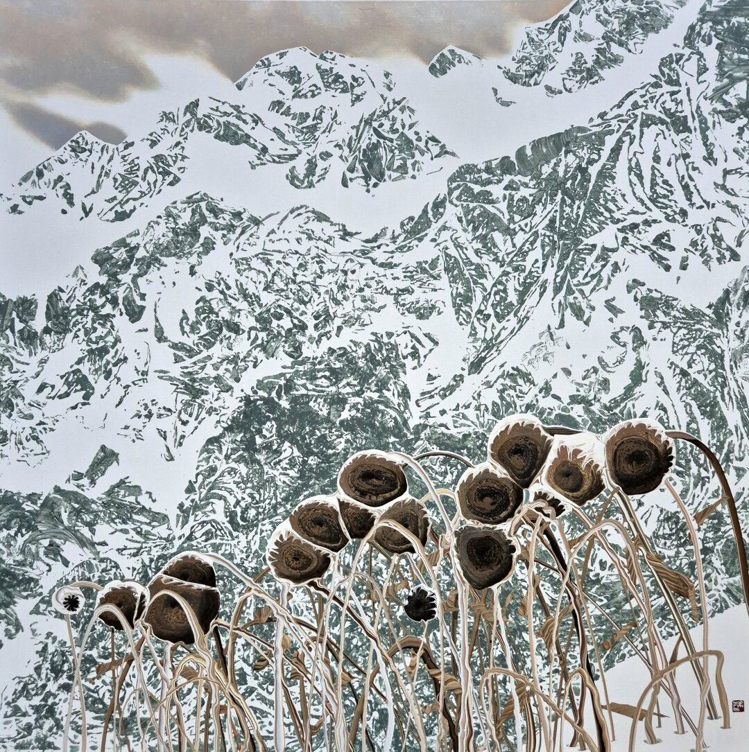 Максим Моргунов. Подсолнухи в горах. 2026