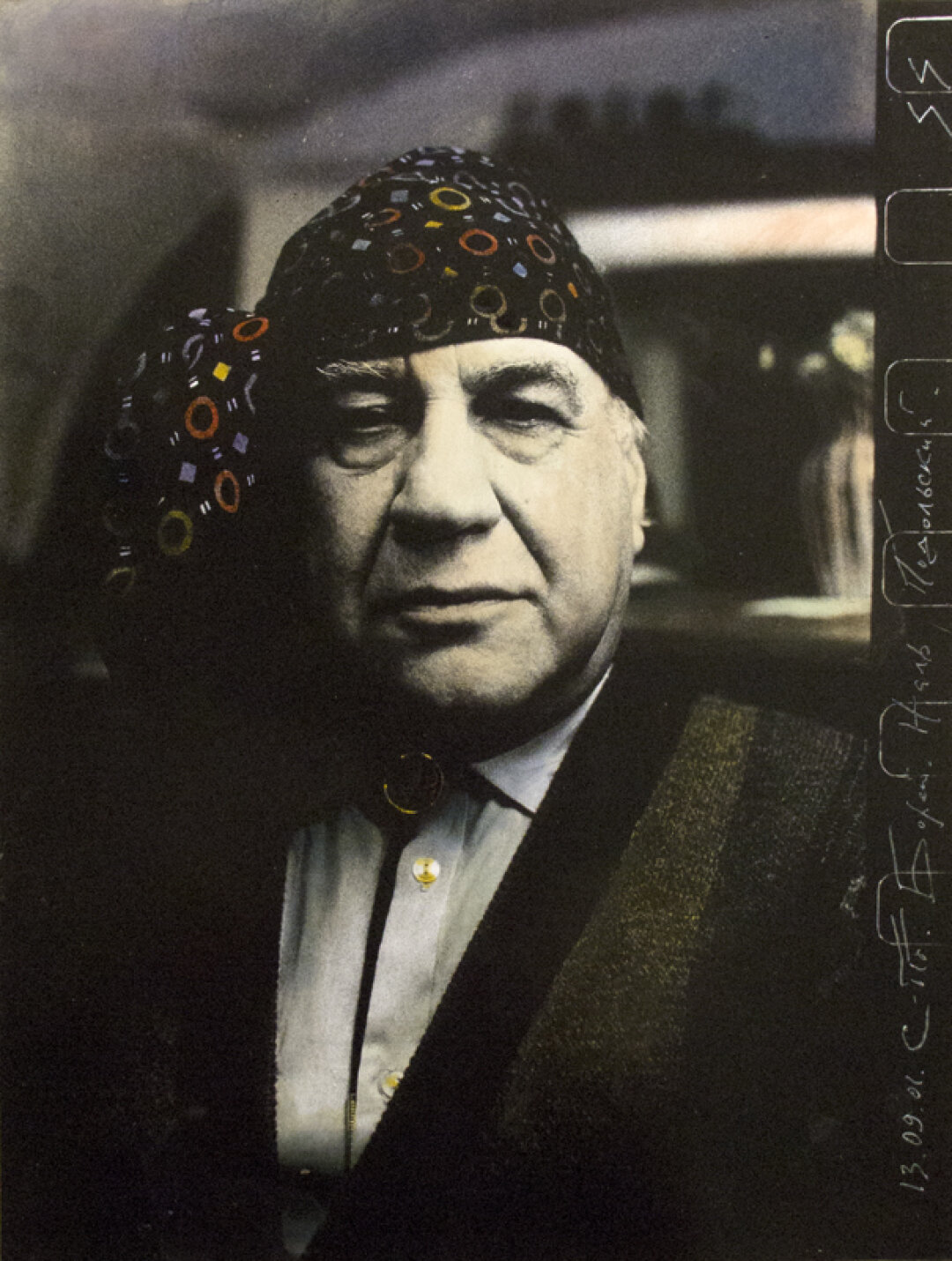 Сергей Свешников. Портрет эссеиста Наля Подольского. 2001