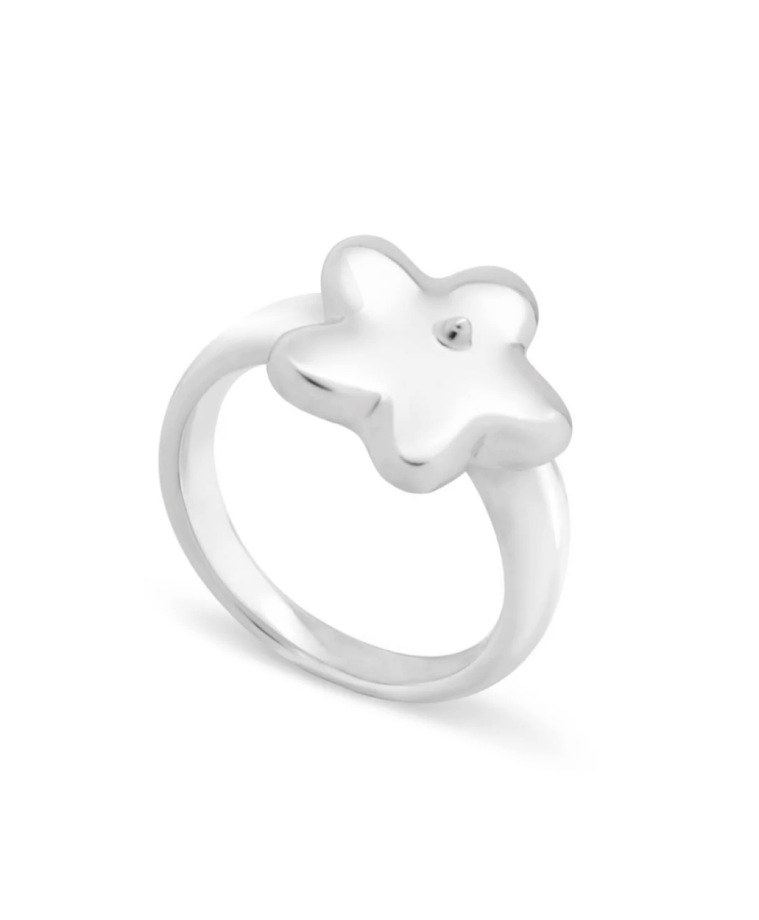 Qari Qris, 16 000 руб. Капелька серебра упала на кольцо Qari Qris и застыла в виде мэджик-пятилистника