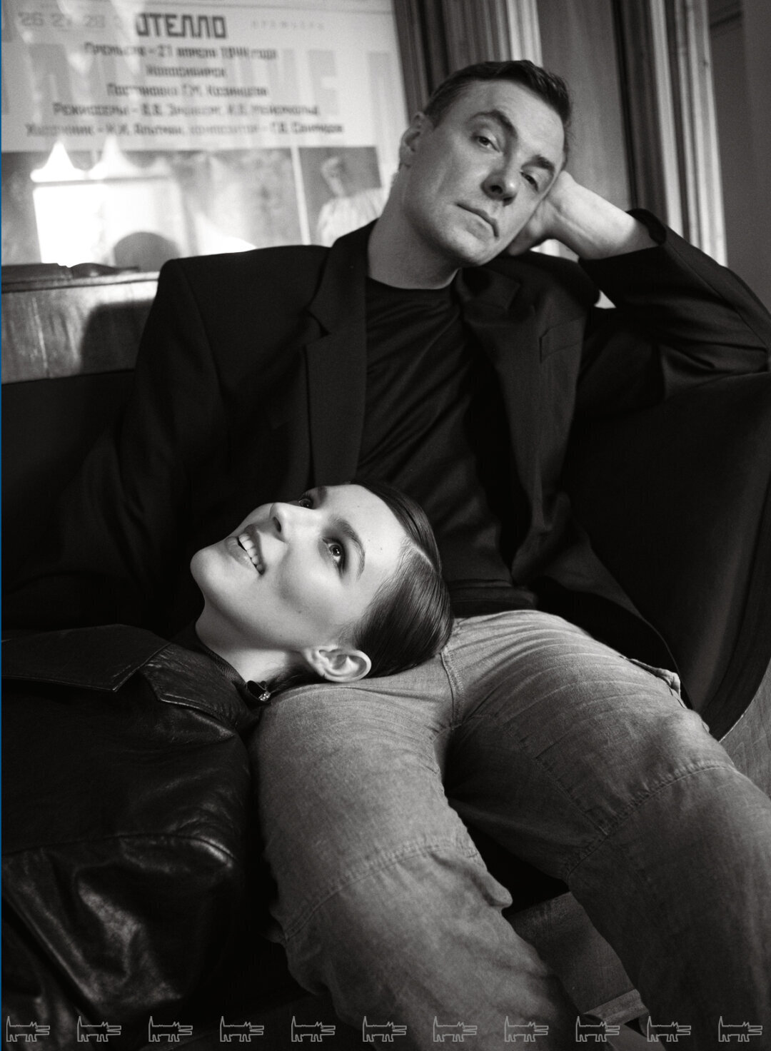 Евгений Цыганов с дочерью Полиной