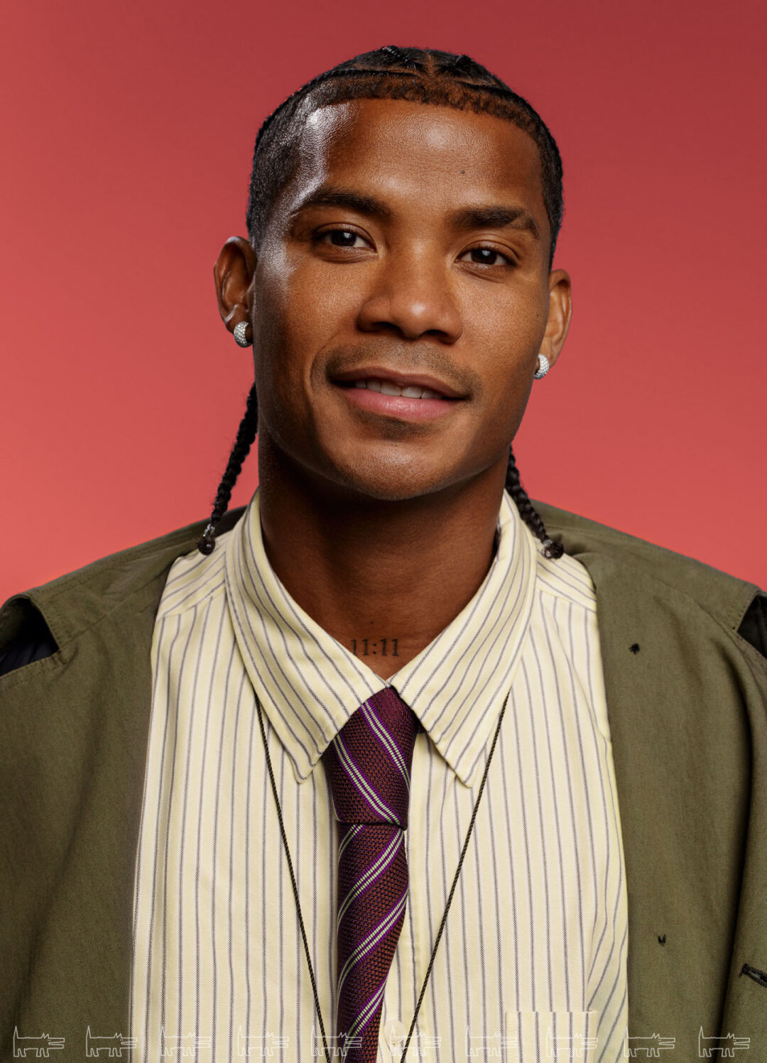 Вильмар Барриос На Вильмаре: плащ ISABEL BENENATO