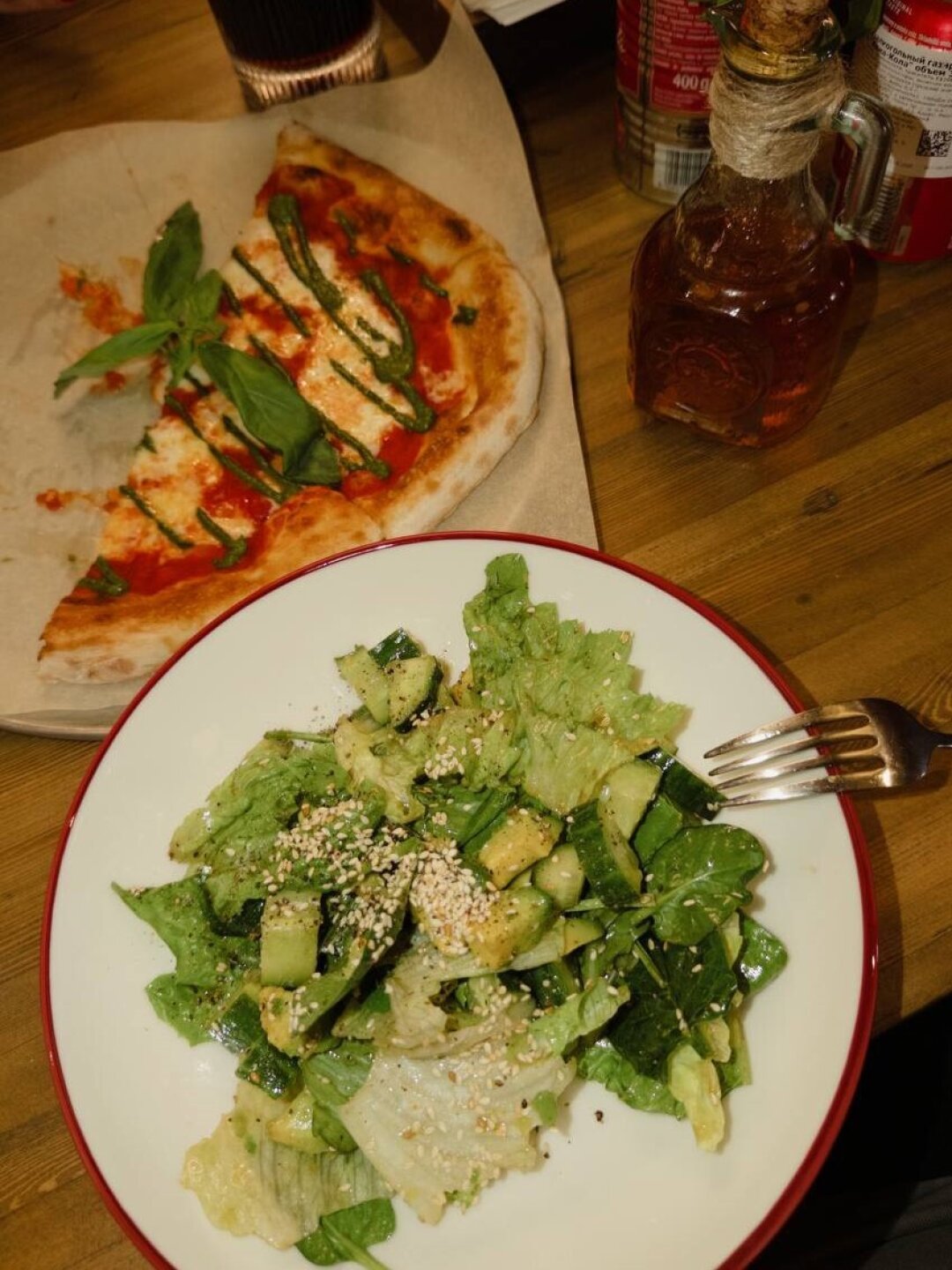 Зеленый салат из Novopomodoro